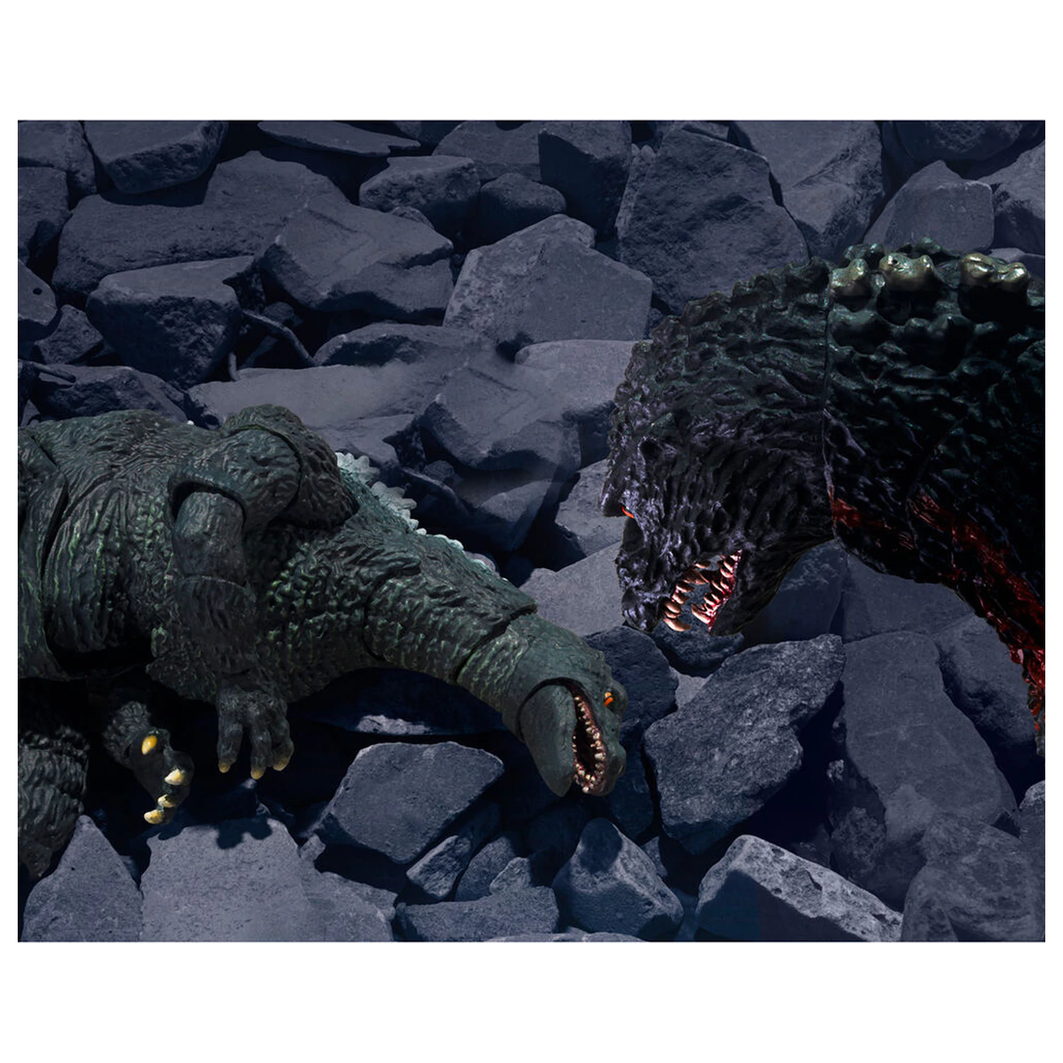 Godzilla vs. Destroyah Godzilla Junior & Destroyah S.H. Monster Arts set figuri poza produsului