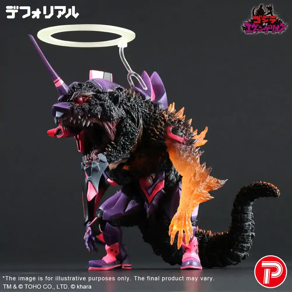 Godzilla vs. Evangelion Statuie din PVC Deforeal Test Type-01 Burning "G" Awakening Form 19 cm poza produsului