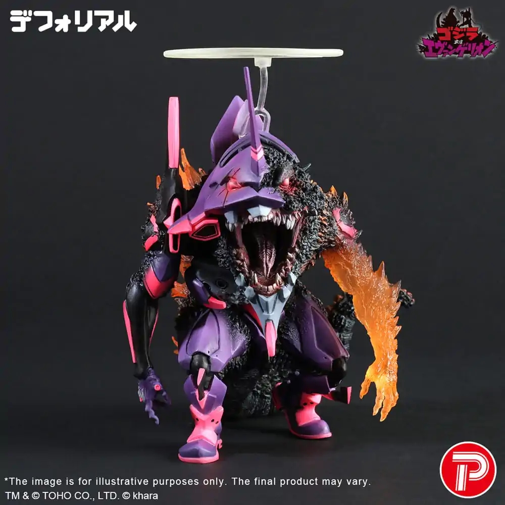 Godzilla vs. Evangelion Statuie din PVC Deforeal Test Type-01 Burning "G" Awakening Form 19 cm poza produsului