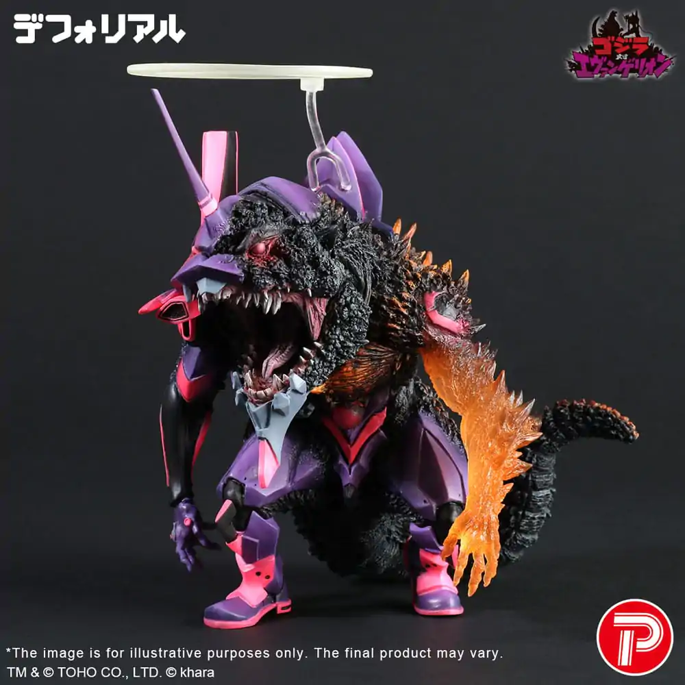 Godzilla vs. Evangelion Statuie din PVC Deforeal Test Type-01 Burning "G" Awakening Form 19 cm poza produsului