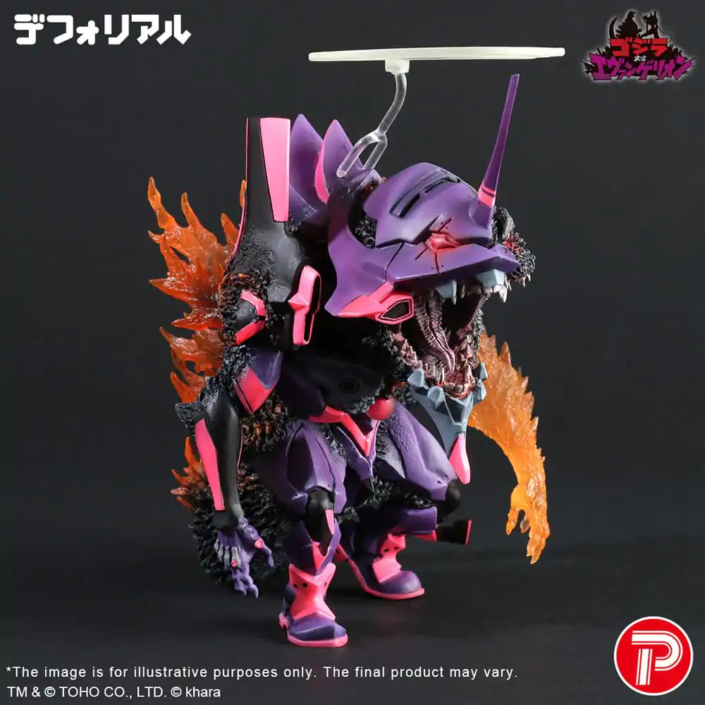 Godzilla vs. Evangelion Statuie din PVC Deforeal Test Type-01 Burning "G" Awakening Form 19 cm poza produsului