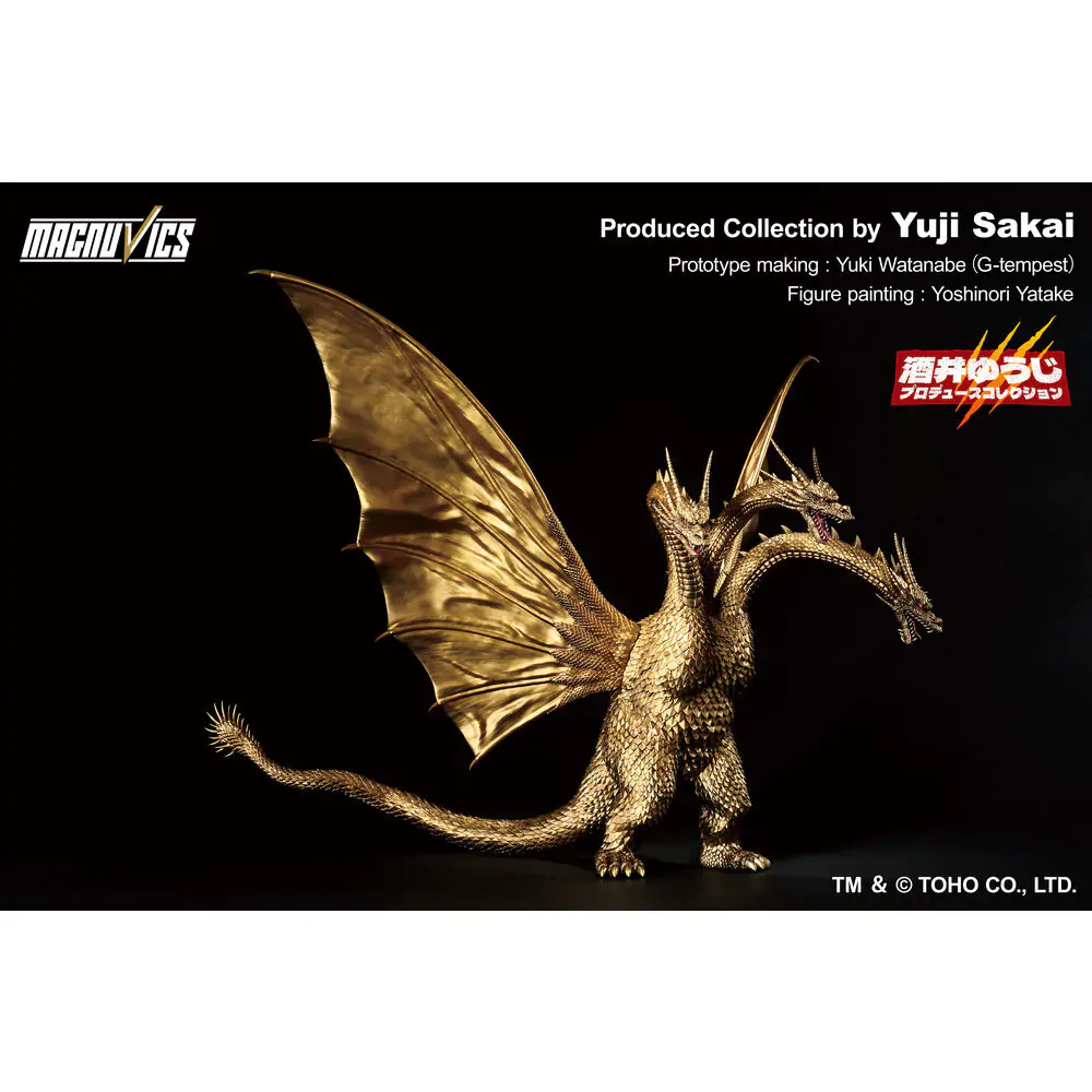 Godzilla VS King Ghidorah - Ghidorah 1991 Ichibansho figurină 27cm poza produsului