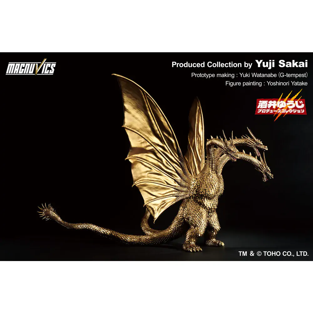 Godzilla VS King Ghidorah - Ghidorah 1991 Ichibansho figurină 27cm poza produsului