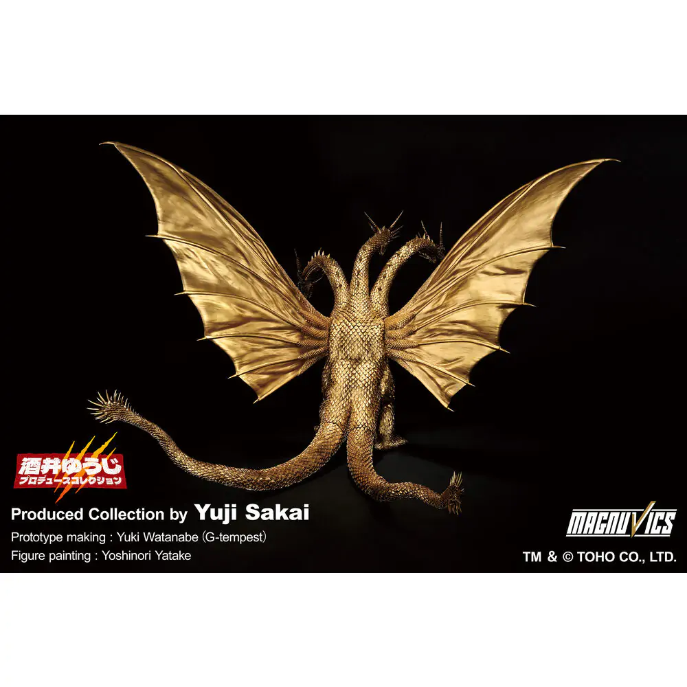 Godzilla VS King Ghidorah - Ghidorah 1991 Ichibansho figurină 27cm poza produsului