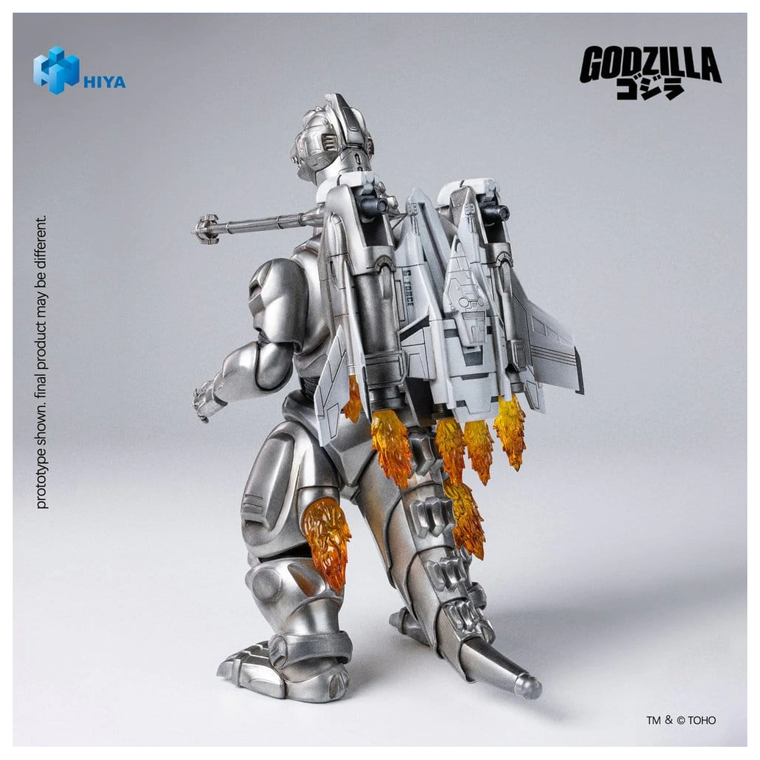 Godzilla vs. Mechagodzilla (1993) Exquisite Basic Action Figure Super Mechagodzilla 21 cm poza produsului