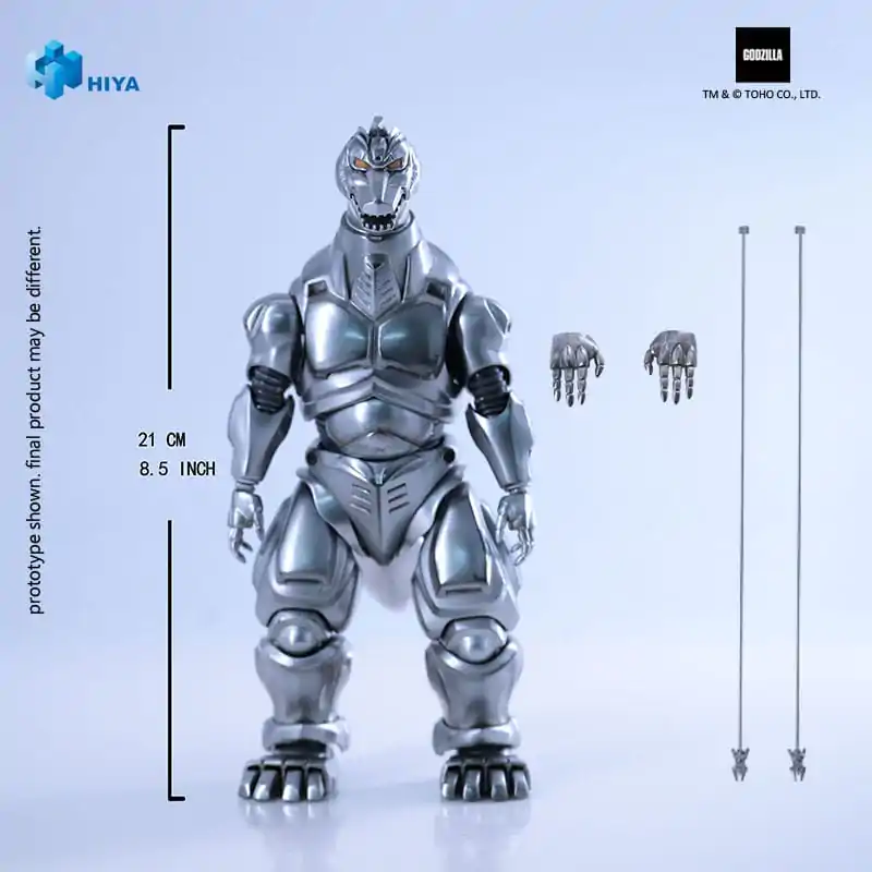 Godzilla vs. Mechagodzilla 1993 Exquisite Basic figurină de acțiune Mechagodzilla 21 cm poza produsului