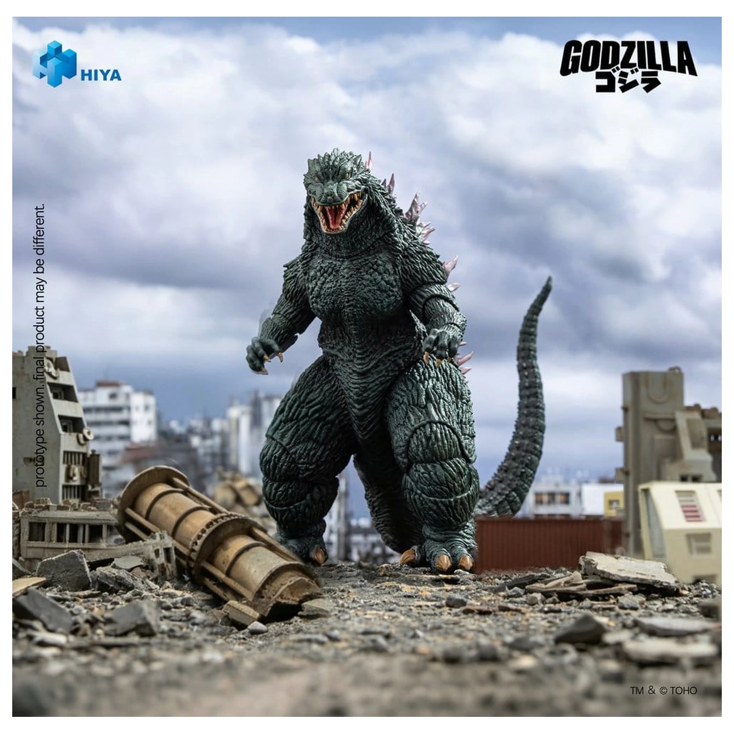 Godzilla vs. Megaguirus (2000) Exquisite Basic Series Action Figure Godzilla 18cm poza produsului