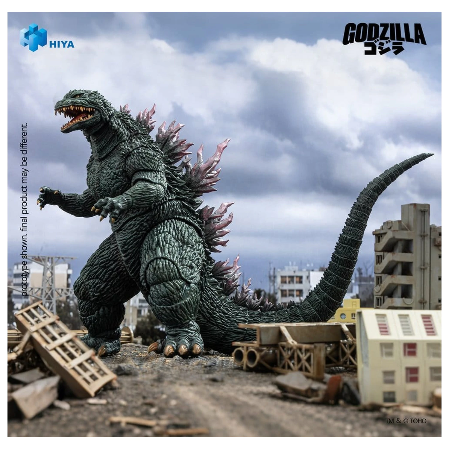 Godzilla vs. Megaguirus (2000) Exquisite Basic Series Action Figure Godzilla 18cm poza produsului