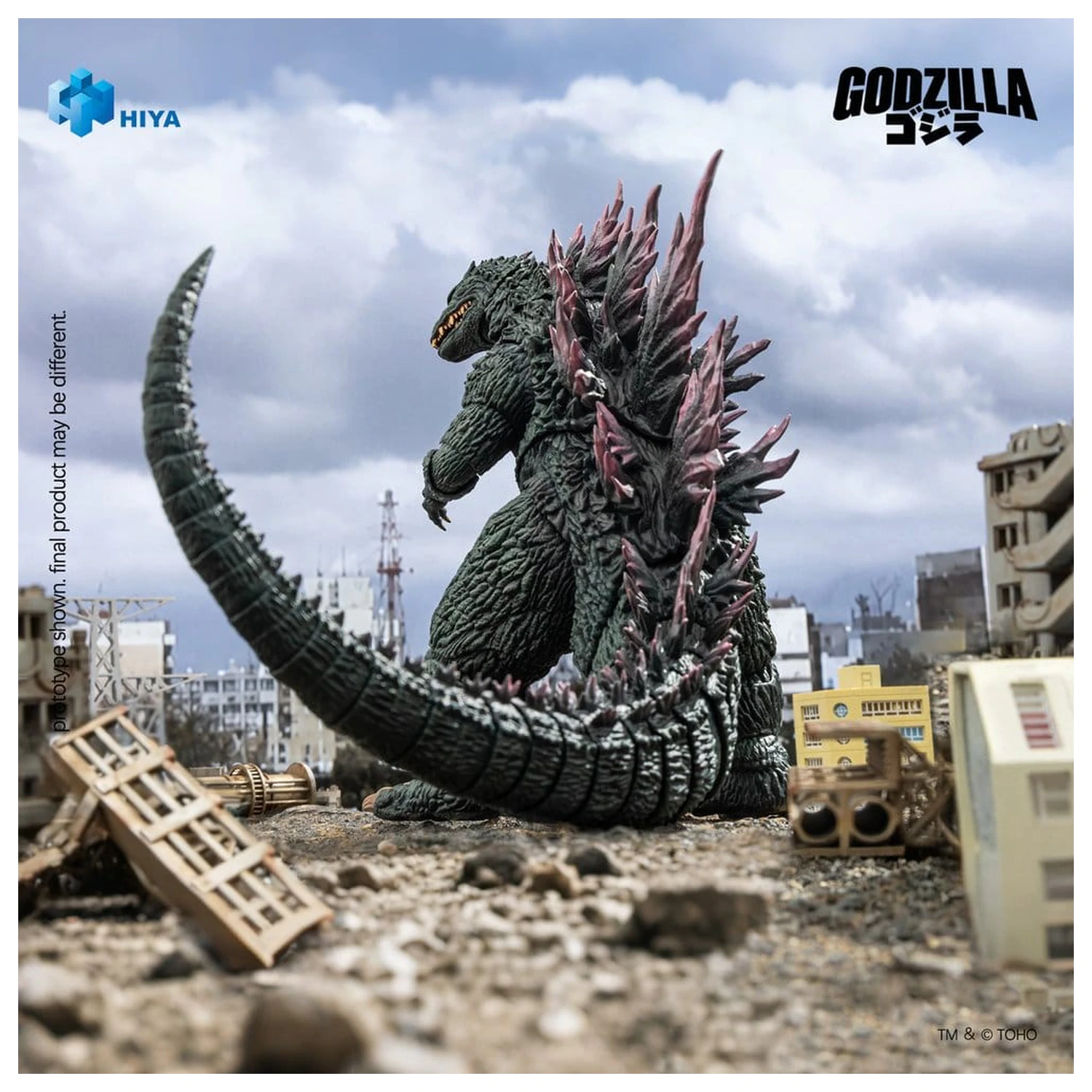 Godzilla vs. Megaguirus (2000) Exquisite Basic Series Action Figure Godzilla 18cm poza produsului
