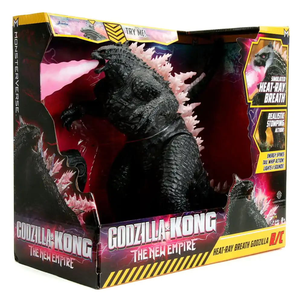 Godzilla x Kong: The New Empire Vehicul RC 1/12 Heat-Ray Breath Godzilla 63 cm poza produsului