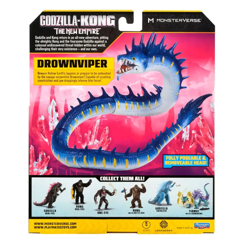 Godzilla x Kong: The New Empire Figurina de acțiune Drownviper 15 cm poza produsului