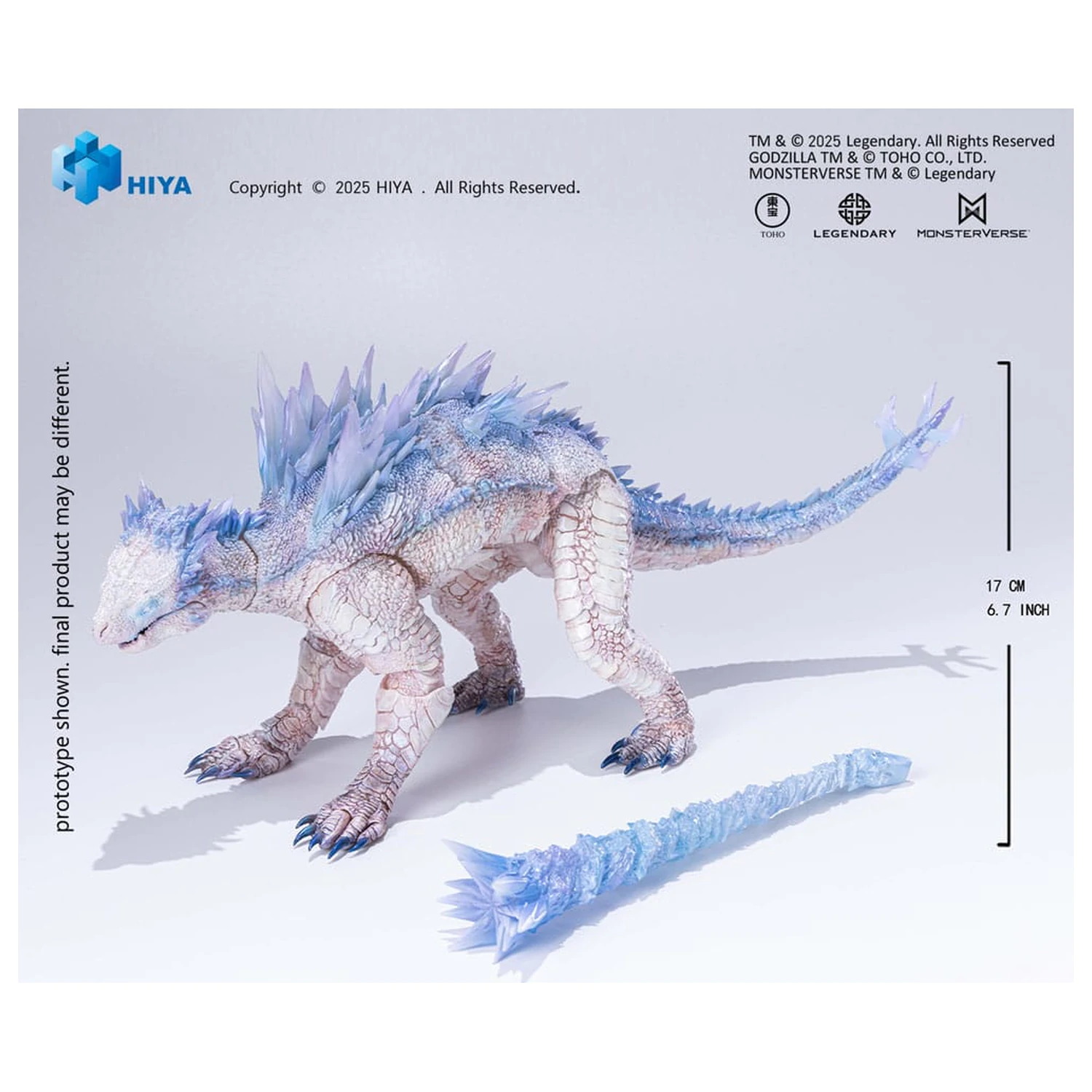 Godzilla x Kong The New Empire Exquisite Basic Action Figure Frost Bite Blast Shimo 17 cm poza produsului