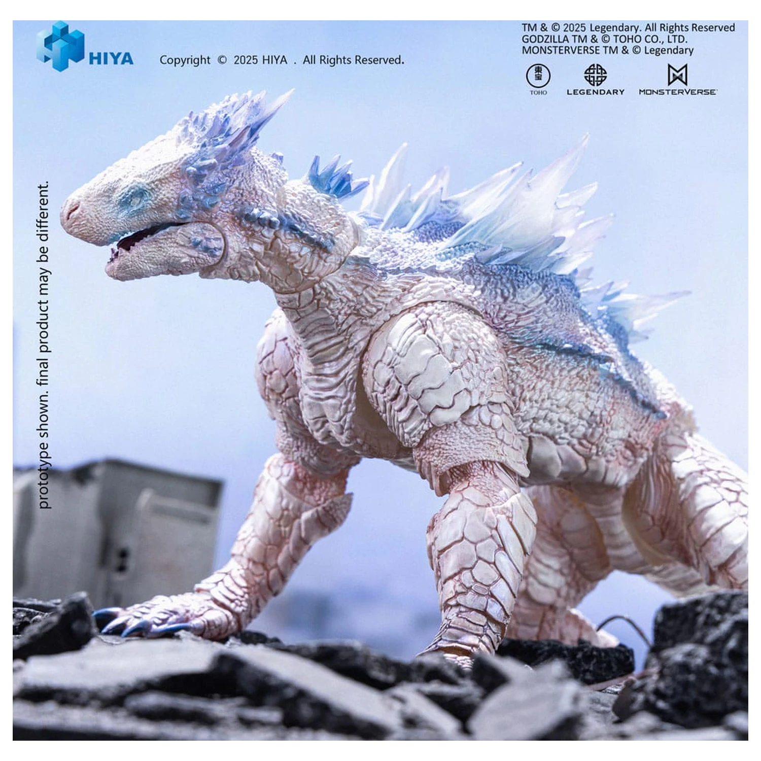 Godzilla x Kong The New Empire Exquisite Basic Action Figure Frost Bite Blast Shimo 17 cm poza produsului