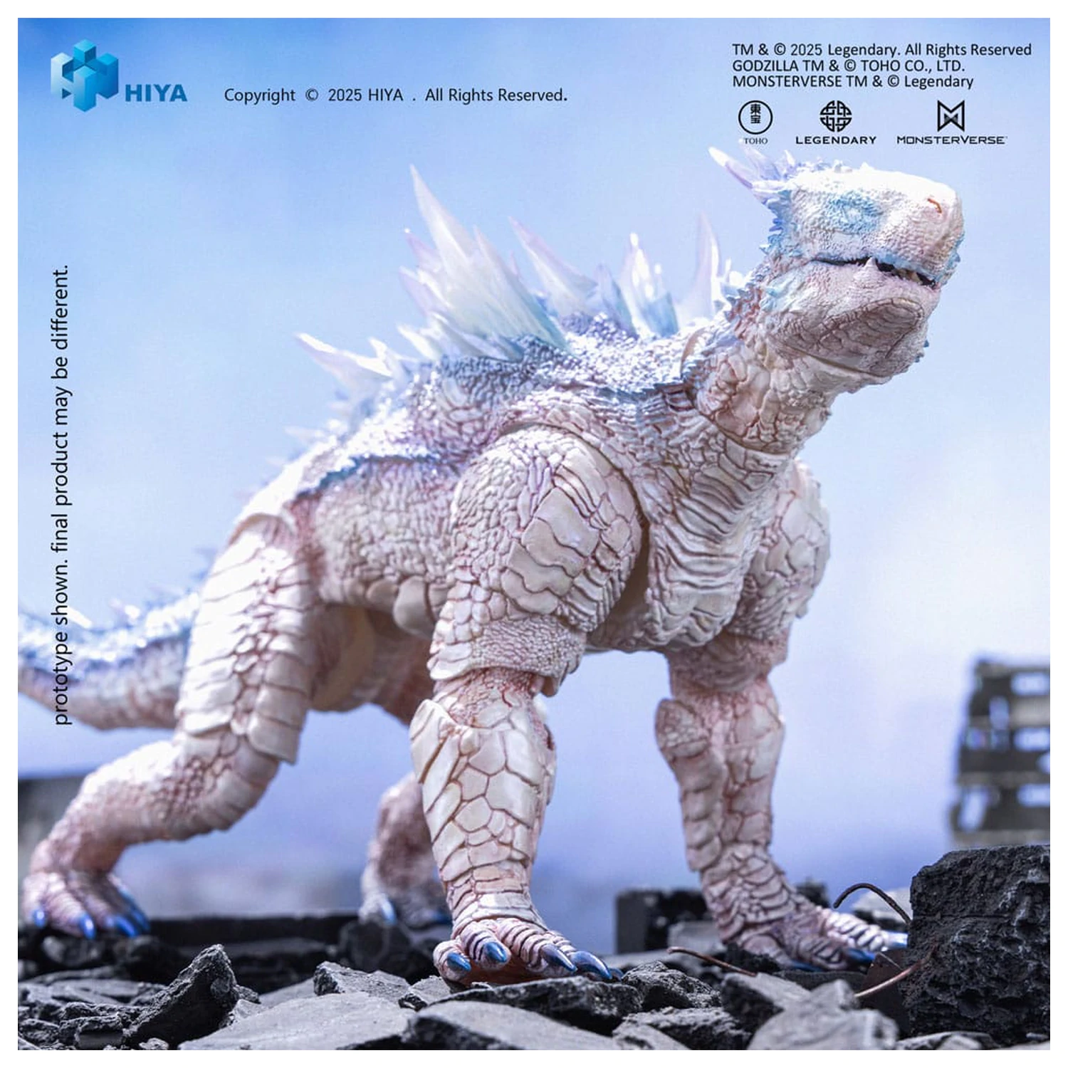 Godzilla x Kong The New Empire Exquisite Basic Action Figure Frost Bite Blast Shimo 17 cm poza produsului