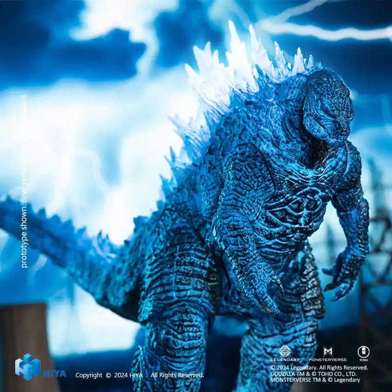 Godzilla x Kong: The New Empire Figurina de Acțiune Exquisită Basic Energized Godzilla 18 cm poza produsului