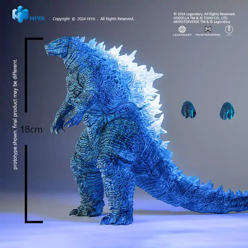 Godzilla x Kong: The New Empire Figurina de Acțiune Exquisită Basic Energized Godzilla 18 cm poza produsului