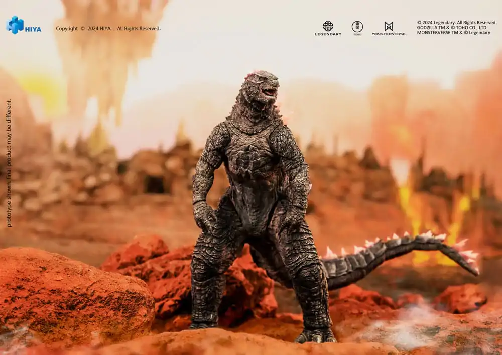 Godzilla x Kong: The New Empire Exquisite Basic Action Figure Godzilla Evolved Ver. 18 cm poza produsului
