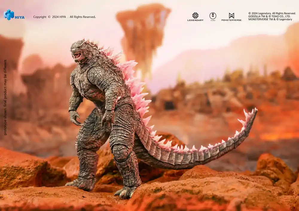 Godzilla x Kong: The New Empire Exquisite Basic Action Figure Godzilla Evolved Ver. 18 cm poza produsului