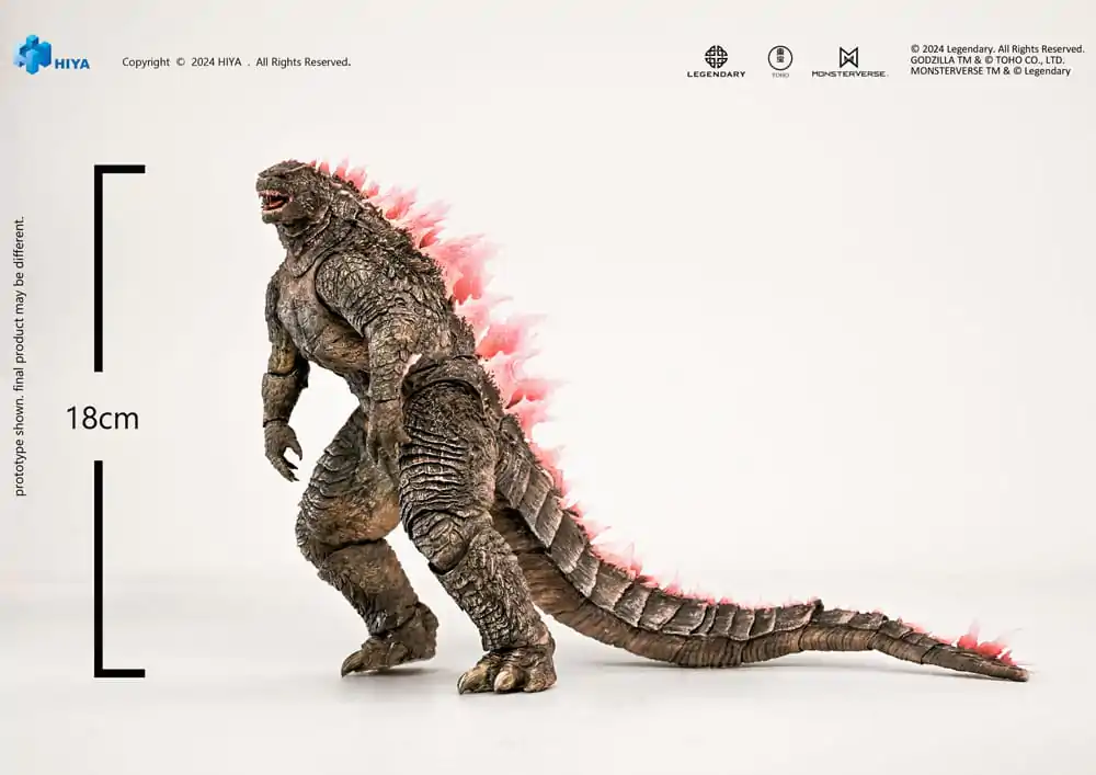 Godzilla x Kong: The New Empire Exquisite Basic Action Figure Godzilla Evolved Ver. 18 cm poza produsului