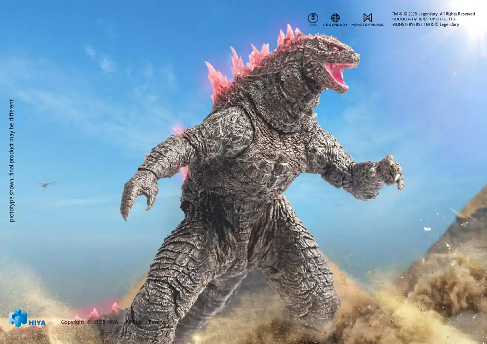 Godzilla x Kong The New Empire Exquisite Basic Figurina de actiune Heat Ray Godzilla Evolved Ver. 18 cm poza produsului