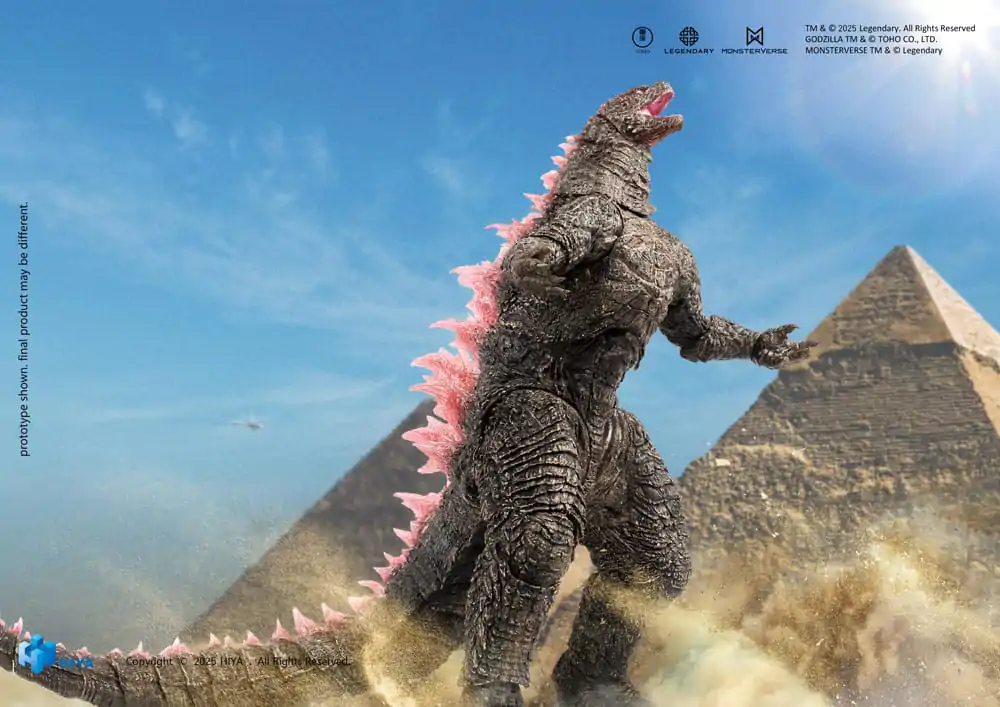 Godzilla x Kong The New Empire Exquisite Basic Figurina de actiune Heat Ray Godzilla Evolved Ver. 18 cm poza produsului