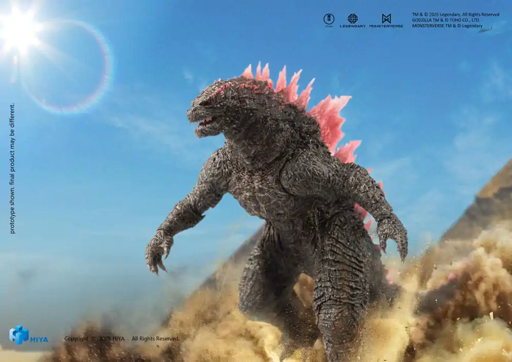 Godzilla x Kong The New Empire Exquisite Basic Figurina de actiune Heat Ray Godzilla Evolved Ver. 18 cm poza produsului
