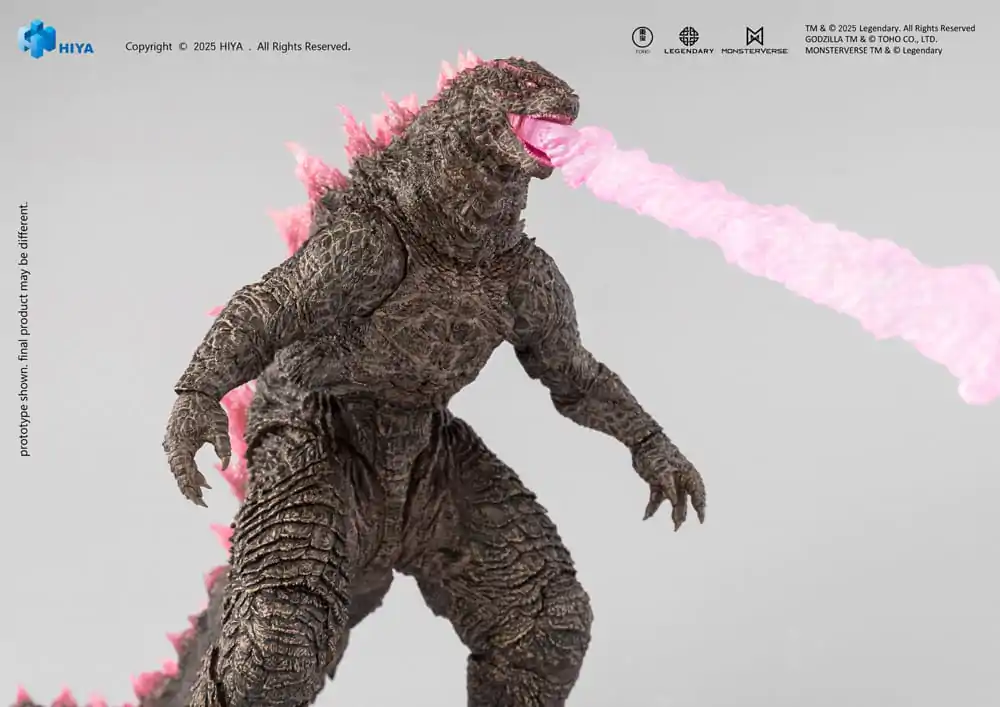 Godzilla x Kong The New Empire Exquisite Basic Figurina de actiune Heat Ray Godzilla Evolved Ver. 18 cm poza produsului