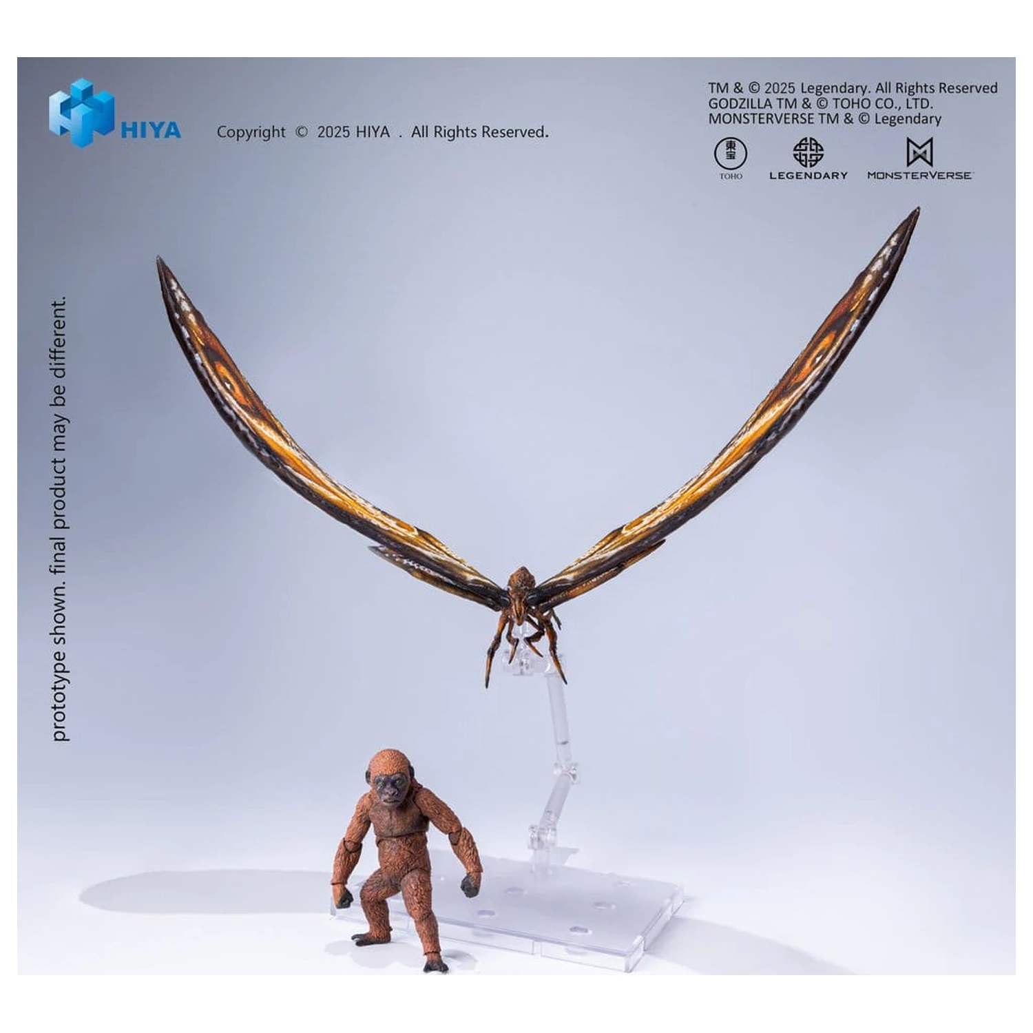 Godzilla x Kong: The New Empire Exquisite Basic Series figurina de acțiune Mothra Premium Set poza produsului