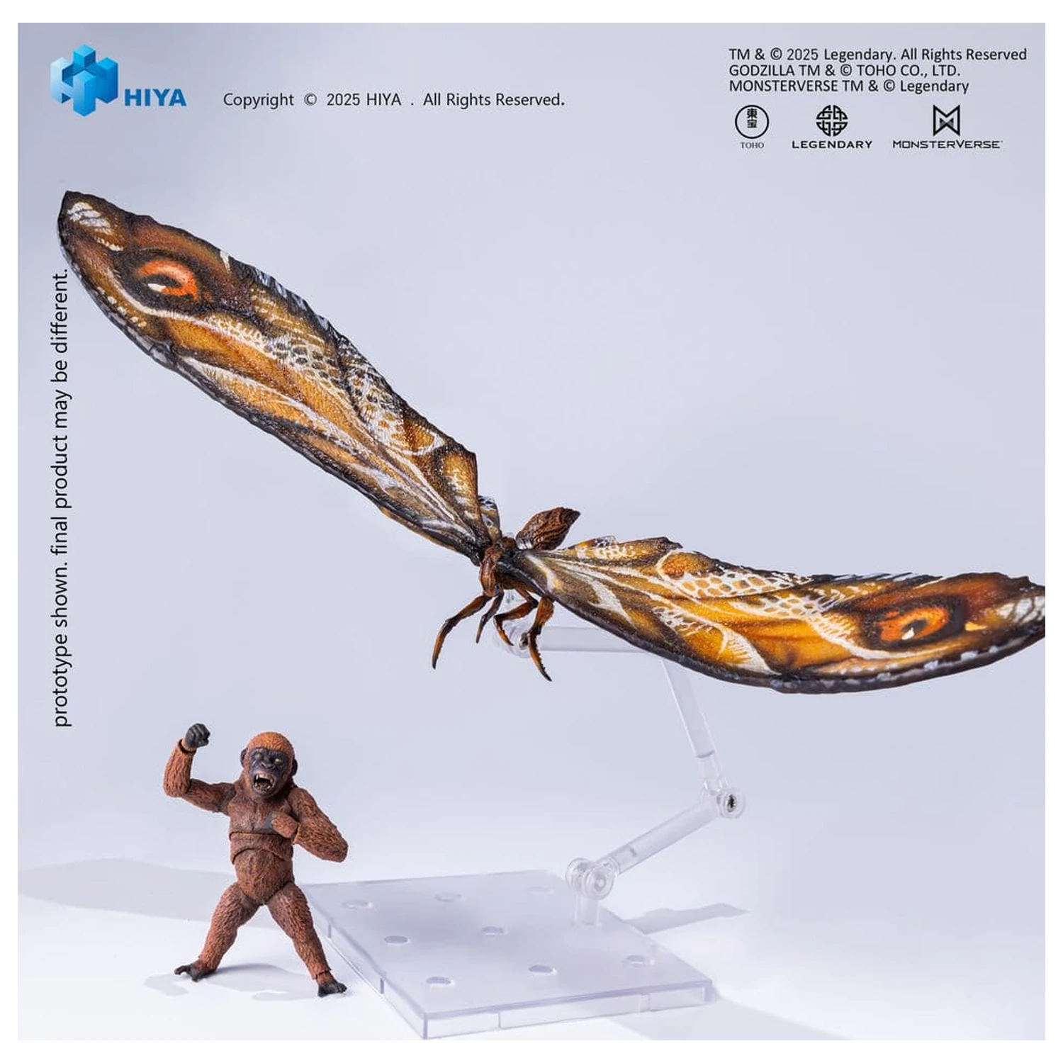 Godzilla x Kong: The New Empire Exquisite Basic Series figurina de acțiune Mothra Premium Set poza produsului