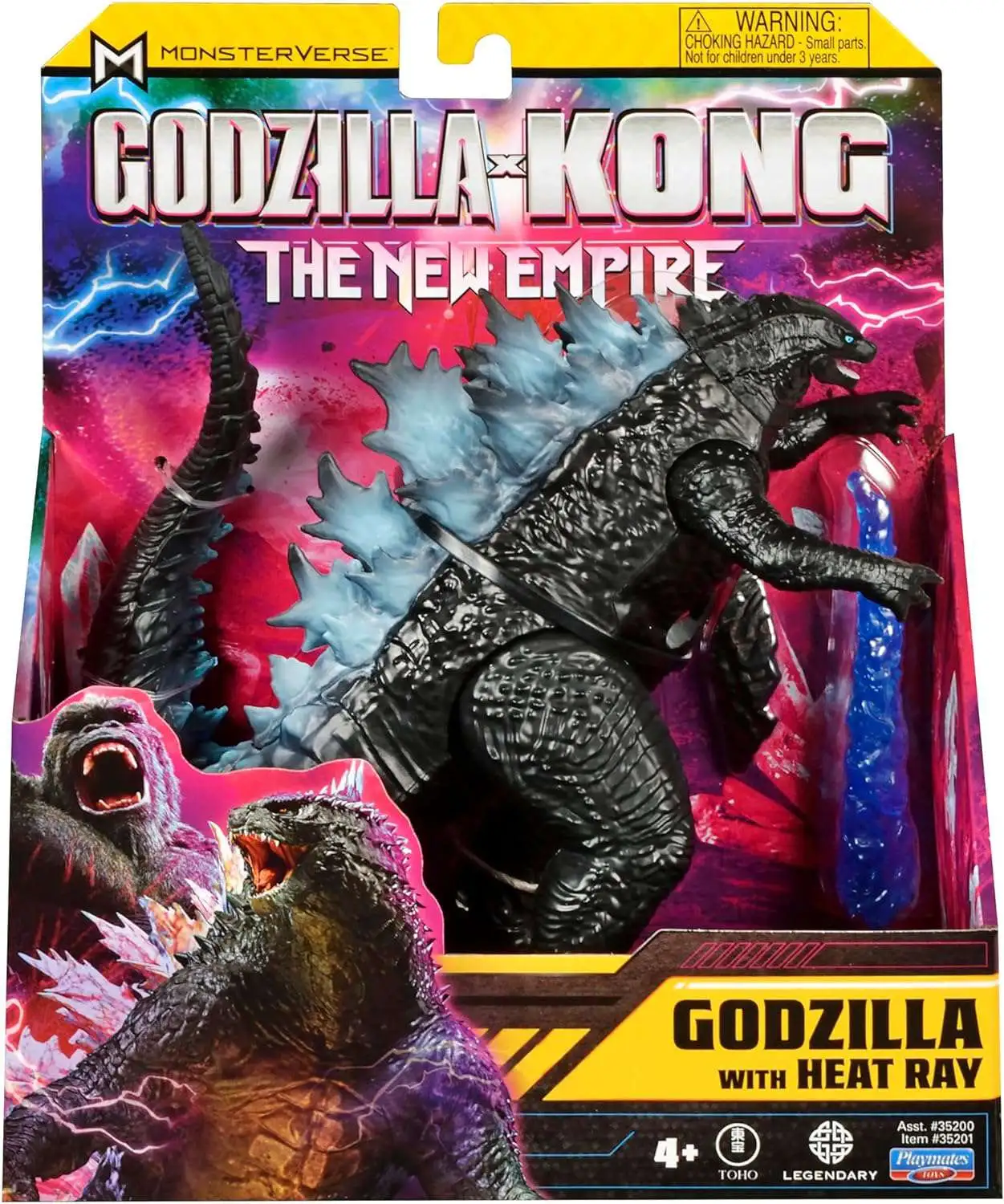 Godzilla x Kong: The New Empire - Figurina de Acțiune Godzilla Evoluat cu Rază Termică 15 cm poza produsului