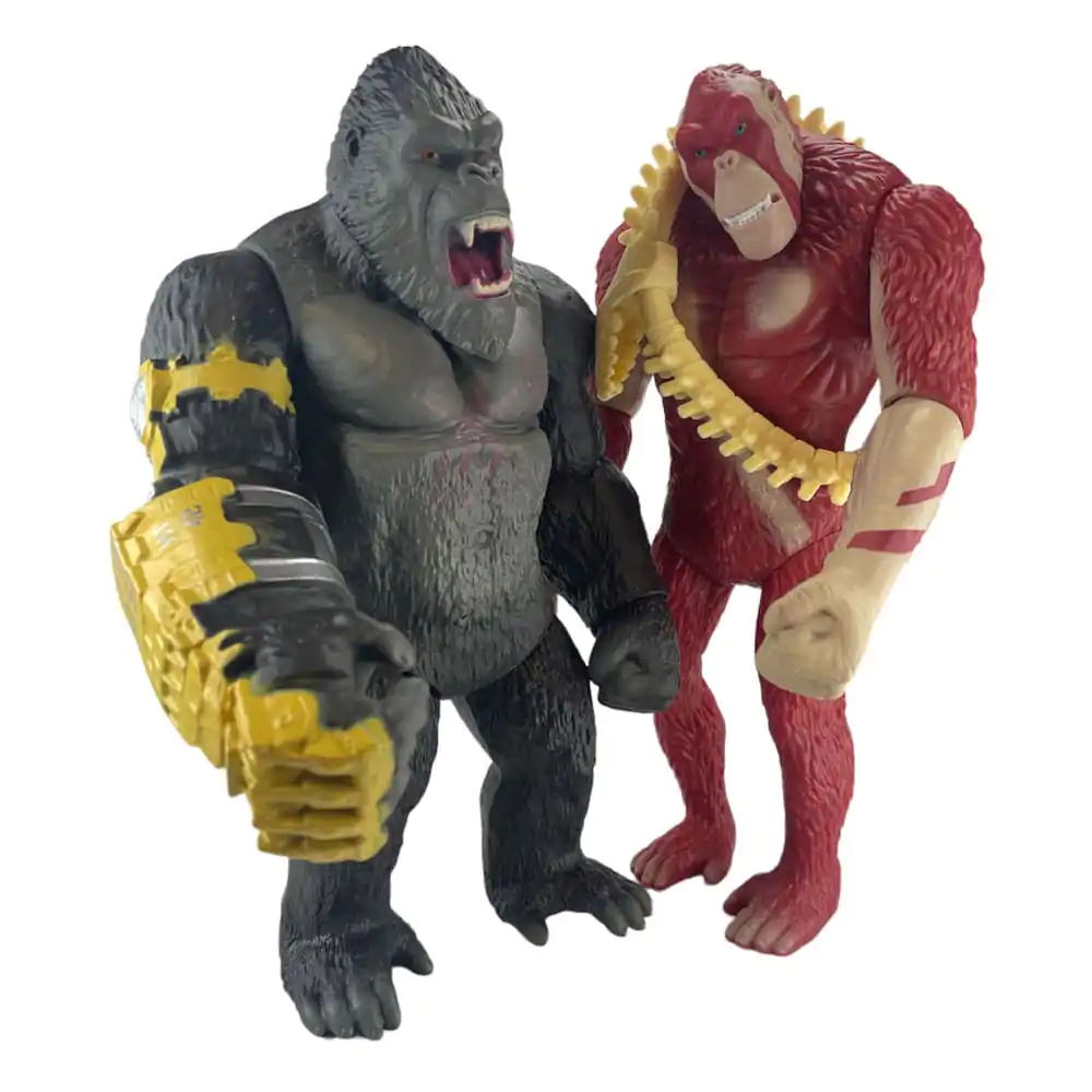 Godzilla x Kong: The New Empire - Figurina de actiune Kong vs Skar King, pachet de 2, 15 cm poza produsului