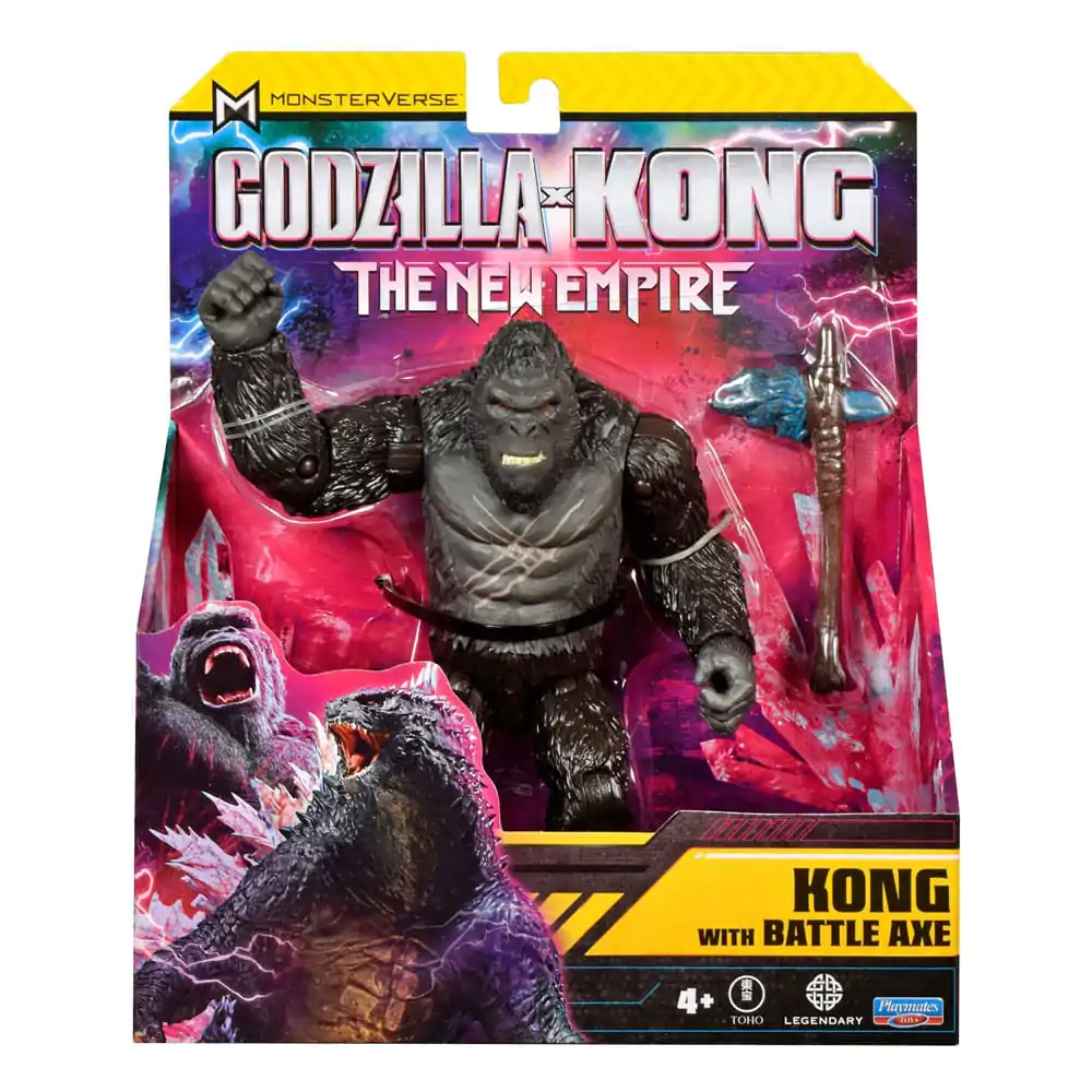 Godzilla x Kong: The New Empire Figurină de Acțiune Kong with Battle Axe 15 cm poza produsului