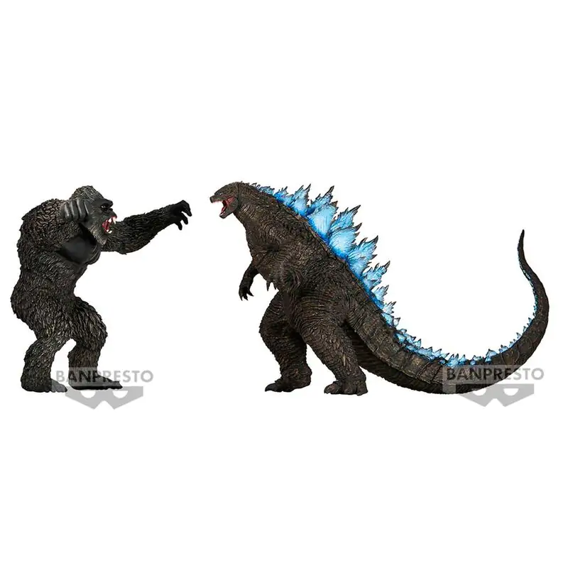 Godzilla X Kong The New Empire Monștri Răcnesc Atac Kong figurină 2024 13cm poza produsului