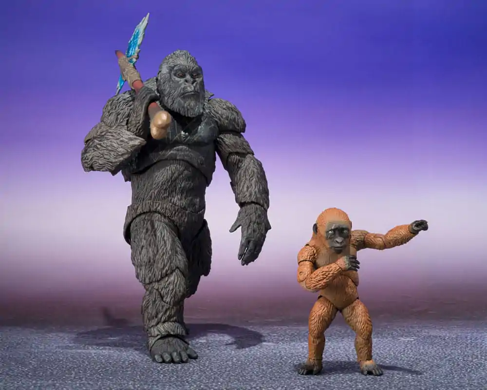 Godzilla x Kong: The New Empire S.H. Monster Arts figurine de acțiune set 2 buc Suko & Mothra poza produsului