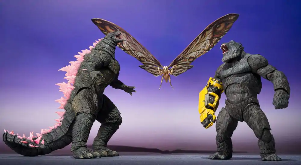 Godzilla x Kong: The New Empire S.H. Monster Arts figurine de acțiune set 2 buc Suko & Mothra poza produsului