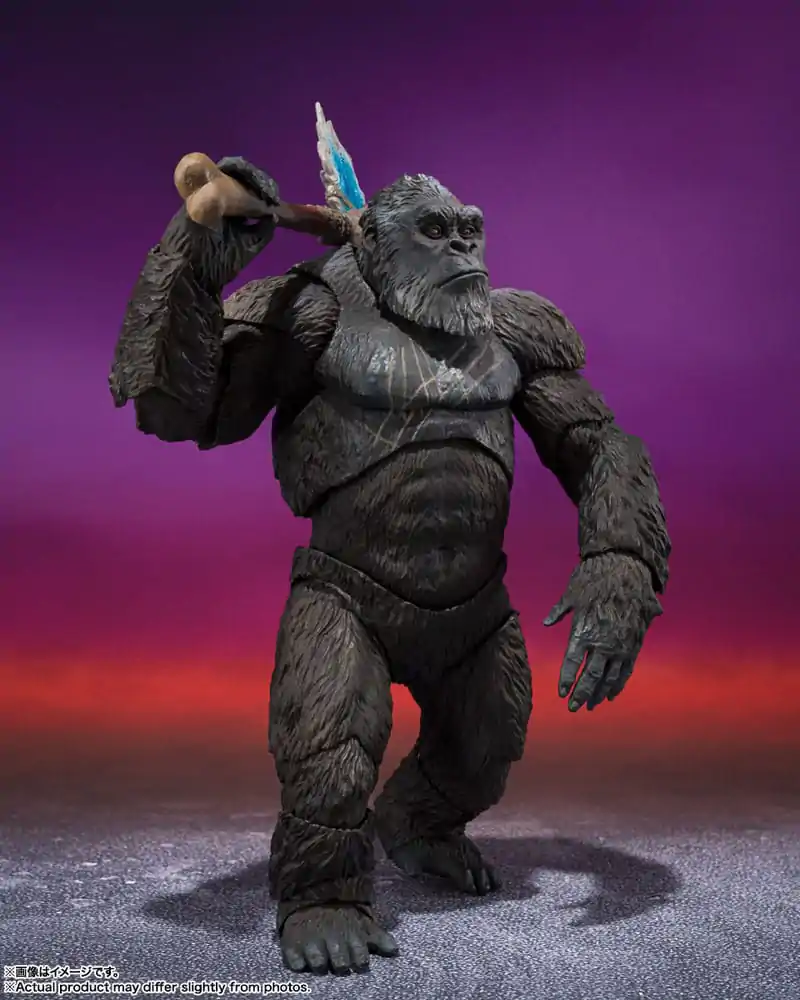 Godzilla x Kong: The New Empire S.H. MonsterArts Figurina de Acțiune Kong (2024) 16 cm poza produsului