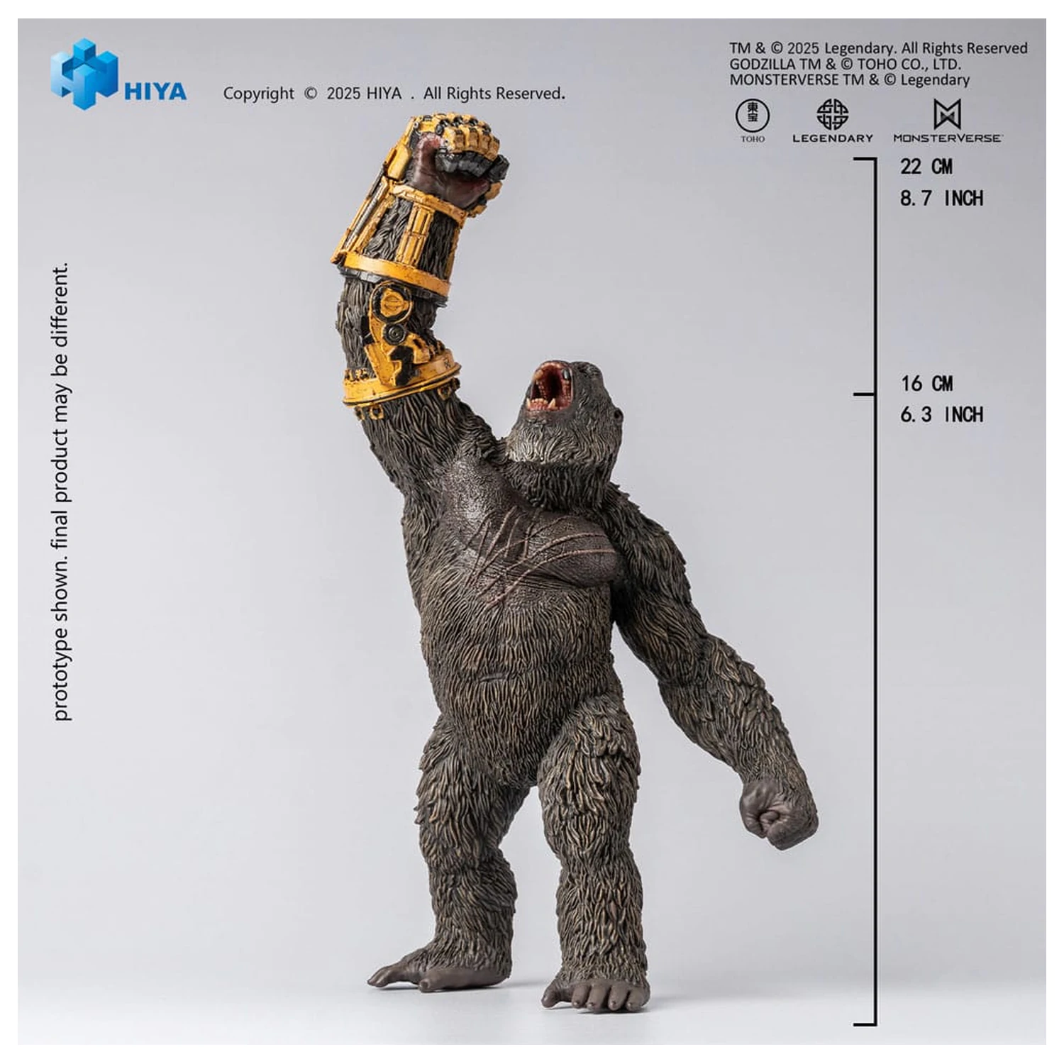 Godzilla x Kong The New Empire Stylist Series Statuie din PVC Kong B.E.A.S.T. Glove Version 22 cm poza produsului
