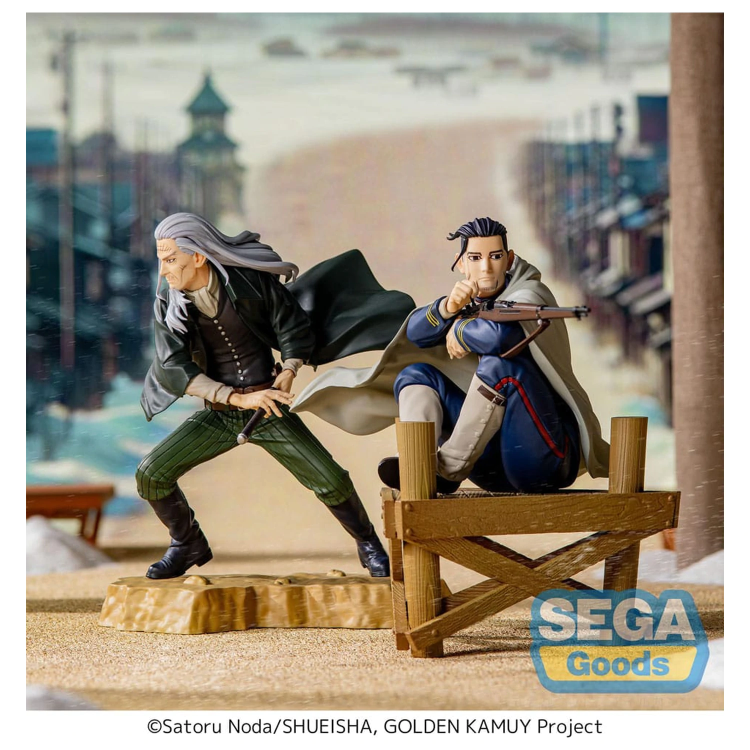 Golden Kamuy Xross Link Anime statueta PVC Hyakunosuke Ogata 13 cm poza produsului
