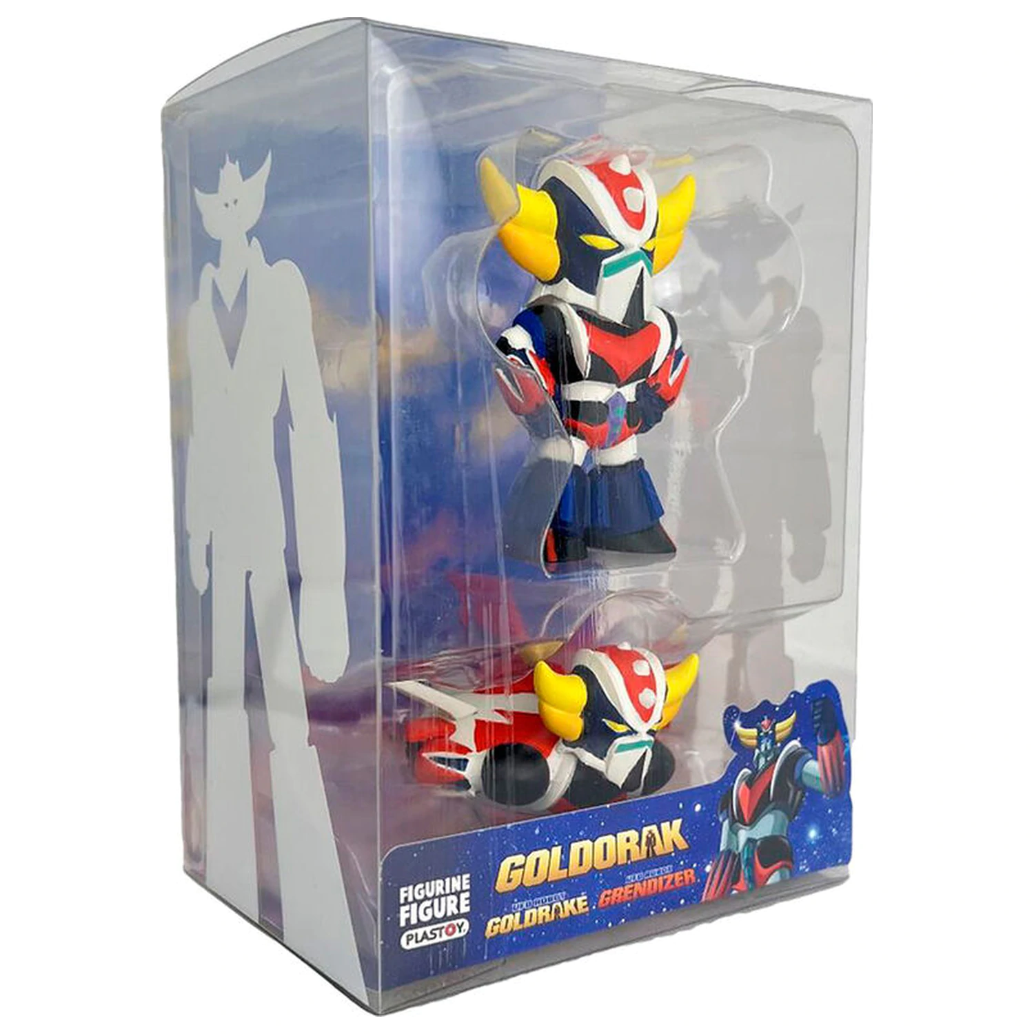 Goldorak Goldorak Spazer & Goldorak Grendizer Set stativ 2 figurine 6cm poza produsului