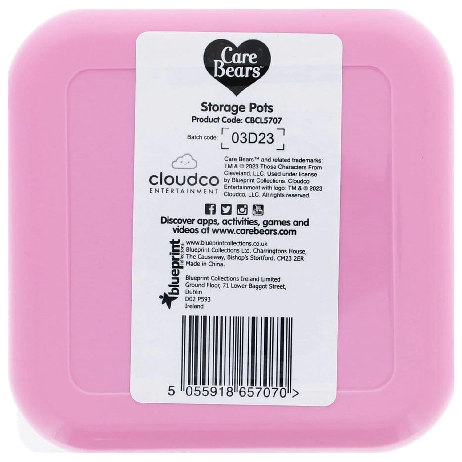 Care Bears Set de 3 cutii pentru gustari poza produsului