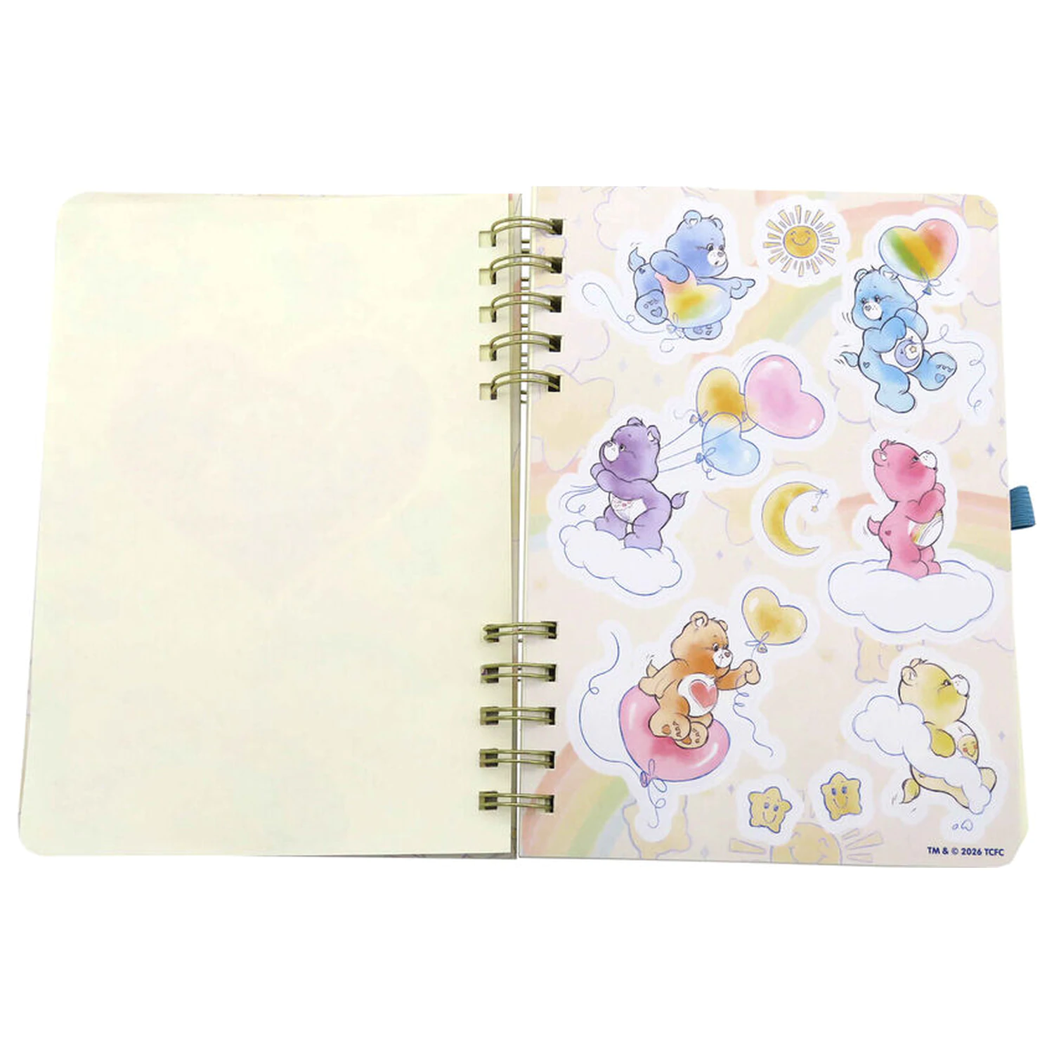 Care Bears Carnet A5 + pix si stickere poza produsului