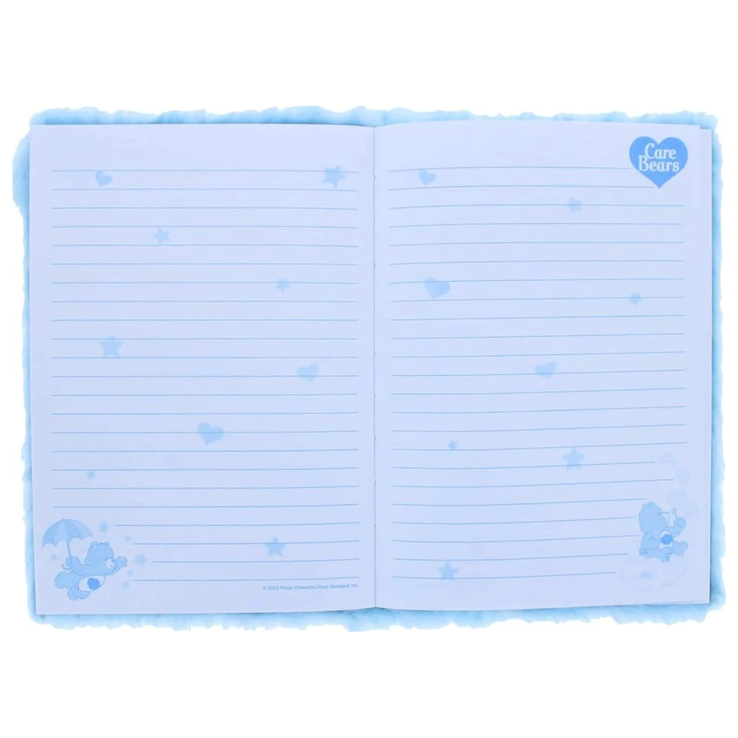 Care Bears Plush Notebook Blue poza produsului