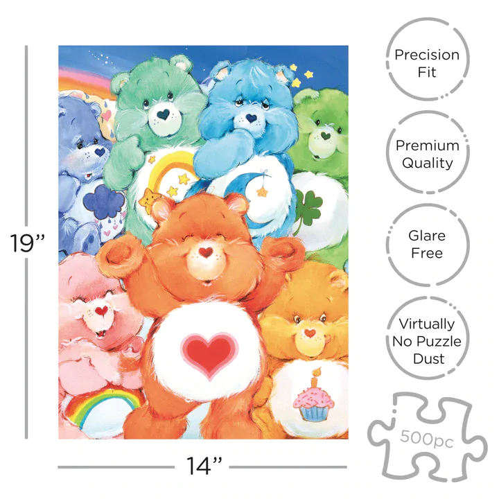 THE CARE BEARS Puzzle (500 piese) poza produsului