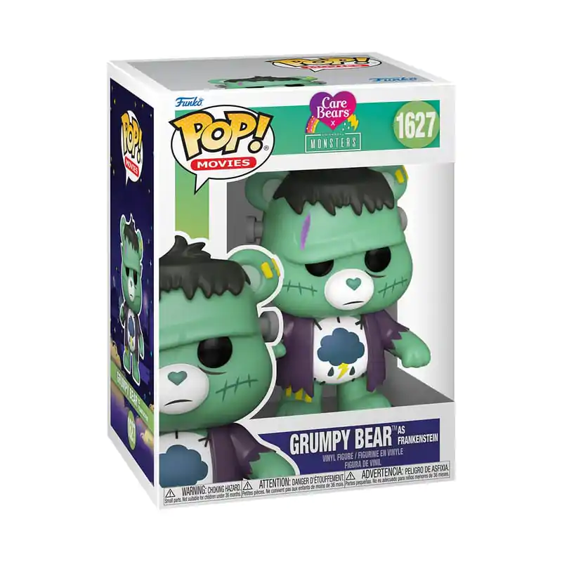Care Bears x Universal Monsters Funko POP! Figurina Vinyl Ursul Morocănos Frankenstein 9 cm poza produsului