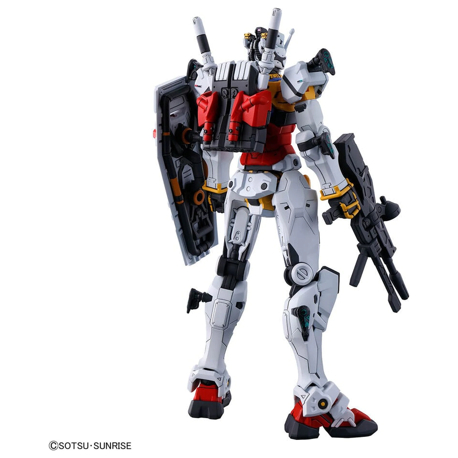 Seria GQuuuuuuX White Gundam Model kit HG 1/144 poza produsului