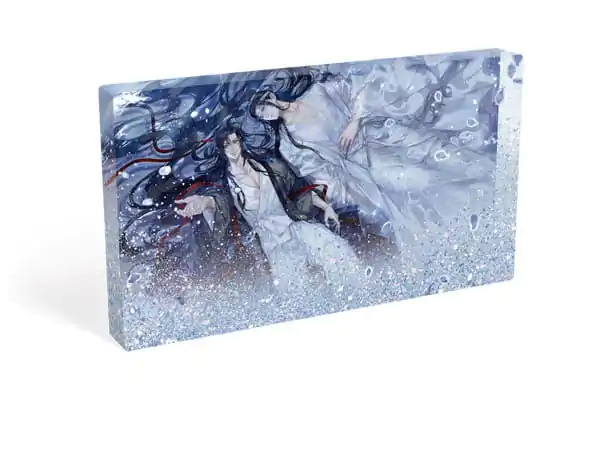Bloc Acrilic cu Sclipici Grandmaster of Demonic Cultivation Wei Wuxian & Lan Wangji Galaxy 17 x 10 cm poza produsului