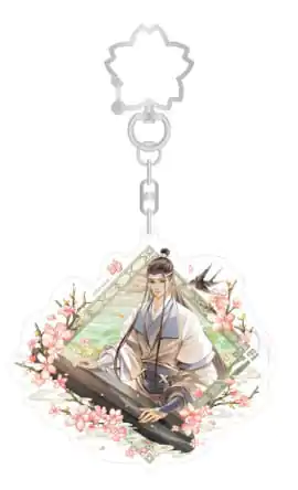 Grandmaster of Demonic Cultivation Spring Season Series Breloc Acrilic Lan Wangji 7 cm poza produsului