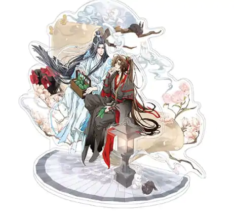 Grandmaster of Demonic Cultivation Acrilic Stand Wei Wuxian & Lan Wangji Sweet Flags Waving in Wind Ver. 19 cm poza produsului