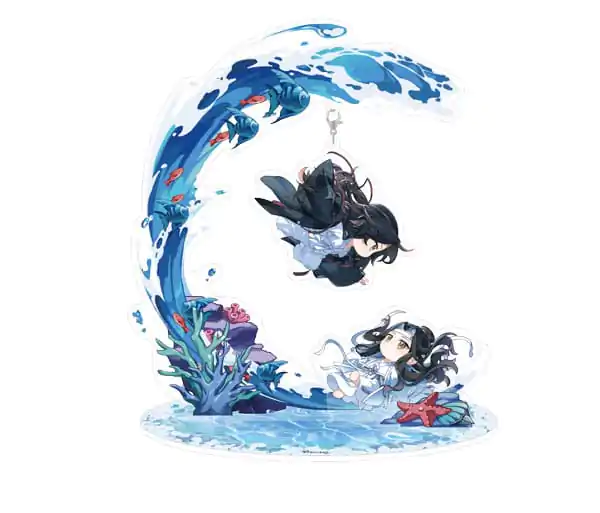 Dioramă Acrilică Grandmaster of Demonic Cultivation Wei Wuxian & Lan Wangji Zhao Xi Chi Ver. 18 cm poza produsului