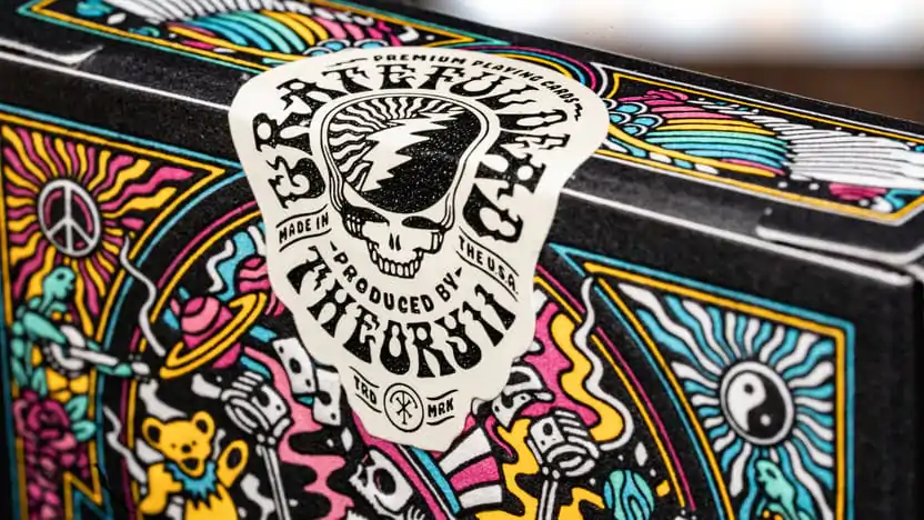 Cărți de joc Grateful Dead poza produsului